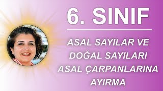 6 Sınıf Asal Sayılar ve Doğal Sayıları Asal Çarpanlarına Ayırma [upl. by Aleciram]