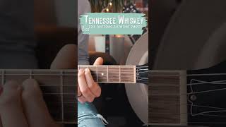 Tennessee Whiskey Chris Stapleton Guitar Lesson  Tennessee Whiskey Guitar Tutorial Shorts [upl. by Sokil]