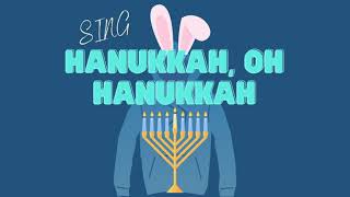 The Bunny Hugs Hanukkah Oh Hanukkah  Connors Music Hanukkah 2023 [upl. by Leumek353]