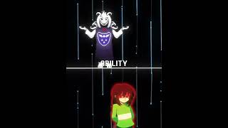 Chara vs Asriel undertale [upl. by Ahsap]