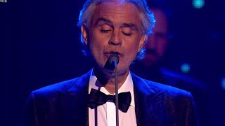 Andrea Bocelli  Nessun Dorma Live at The Global Awards 2018  Classic FM [upl. by Justina367]