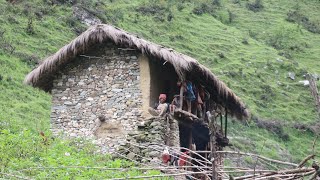 Surviving Life in the Nepali Mountains during the Rain  Compilation of Best Footages  IamSuman [upl. by Sandeep]