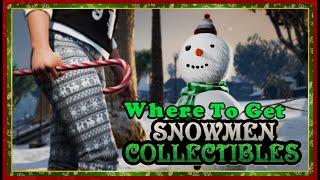 How to Unlock the Snowman Outfit Available Until 3rd Jan  GTA V Online [upl. by Bouzoun]