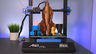 Anet ET5X  3D Printer  Unbox amp Setup [upl. by Harbed]