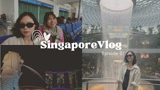 SINGAPORE  D1  Review Chi phí đi Singapore  Sân bay Changi  Vlog du lịch [upl. by Ardeth]