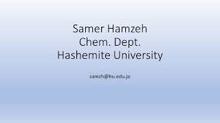 Exp of Test of Cations and AnionsSamer HamzehChem DeptHashemite University [upl. by Annaiviv805]