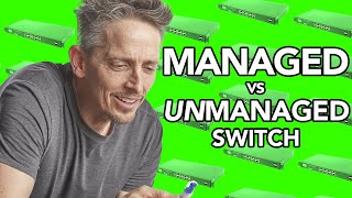 Managed vs Unmanaged Switch in 5 minutes  Network [upl. by Krahmer112]