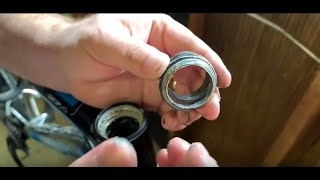 FSA Headset Replacement On My Diamondback Sorrento Mountain Bike [upl. by Lamiv]