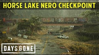 CASCADE How to Restore Power in Horse Lake NERO Checkpoint  Days Gone [upl. by Oleta]