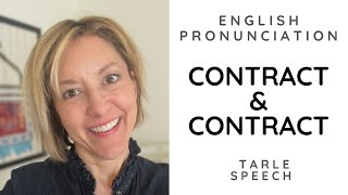 How to Pronounce CONTRACT amp CONTRACT  American English Heteronym Pronunciation Lesson learnenglish [upl. by Narruc450]