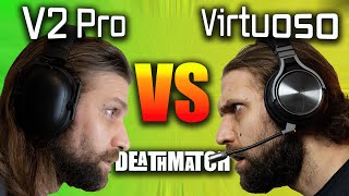 RAZER BLACKSHARK V2 Pro Wireless VS Corsair Virtuoso RGB Wireless SE Headset Comparison and review [upl. by Idalina]