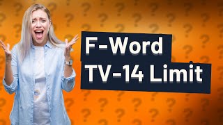 How many F words are allowed in TV14 [upl. by Ilario21]