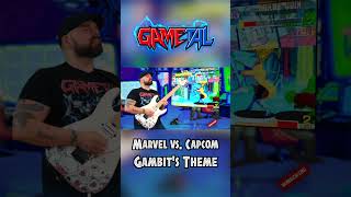 Theme of Gambit Marvel vs Capcom  GaMetal Short Ver marvelvscapcom capcom gambit xmen vgm [upl. by Gert868]