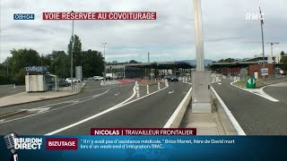 Inédit  une voie de passage unique réservée au covoiturage [upl. by Eiclud336]