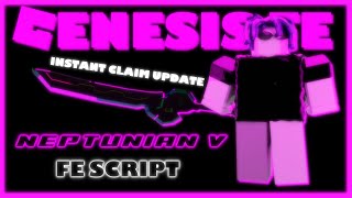 ROBLOX GENESIS FE NEPTUNIAN V MOBILE FE SCRIPT  FLING  R6 amp R15  FREE  FE HAT SCRIPT [upl. by Harleigh381]