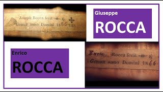 Giuseppe Rocca the Luthier Who Married 5 timesand His Son Enrico [upl. by Lamoree415]