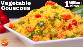 10minutes Vegetable Couscous Recipe  Easy Couscous Recipe Vegetable Couscous How To Cook Couscous [upl. by Nyrak]