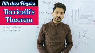 Torricellis theorem  Applications of Bernoullis equation  class 11 physics  physics ka safar [upl. by Xuagram]