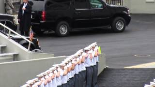 POTUS enters West Point Graduation 2014 [upl. by Blondell754]