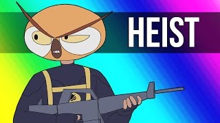 Vanoss Gaming Animated  Heist Squad [upl. by Olag595]