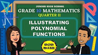 ILLUSTRATING POLYNOMIAL FUNCTIONS  GRADE 10 MATHEMATICS Q2 [upl. by Garibull429]