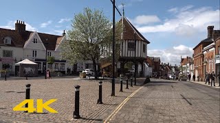 Wymondham Walk Town Centre【4K】 [upl. by Issor]