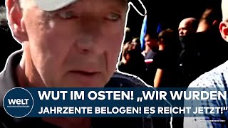 LANDTAGSWAHLEN quotWir wurden Jahrzehnte belogen Es reicht jetztquot AfD Im Osten droht der Rechtsruck [upl. by Sutton458]