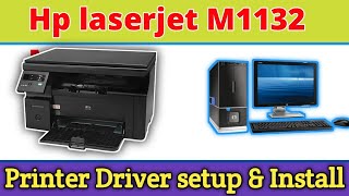 how to hp laserjet m1132 mfp printercopierscanner driver setupdownload and install HP M1132 MFP [upl. by Eirrab43]