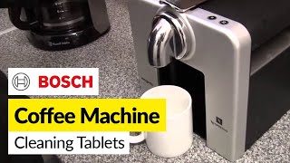 Bosch Coffee Machine Cleaning Tablets [upl. by Takashi992]