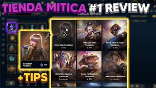 Tienda Esencia Mitica  ¿QUE COMPRAR ¿COMO COMPRAR  REVIEW TIENDA MITICA 1  League Of Legends [upl. by Narda]