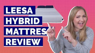 Leesa Sapira Hybrid Mattress Review  Best Hybrid Mattress [upl. by Gillan]