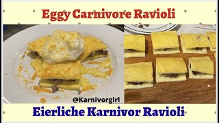 🥓 Eggy Carnivore Ravioli  🍗 Eierliche Karnivor Ravioli [upl. by Lette]