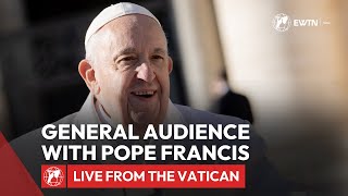 LIVE from the Vatican  General Audience with Pope Francis  March 27th 2024 [upl. by Acinat]