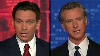 Ron Desantis vs Gavin Newsom TYT Recap [upl. by Wehtta185]