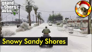 Snowy Sandy Shores  GTA V [upl. by Claudio]