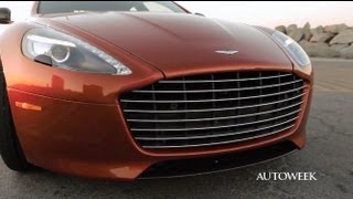 2014 Aston Martin Rapide S  drive review video [upl. by Baalbeer566]