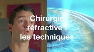 Chirurgie réfractive  les techniques laser PKR LASIK SMILE  COF [upl. by Orihakat]