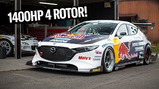 Mad Mikes Twin Turbo 4Rotor RWD Mazda 3 in Japan [upl. by Ernaldus513]