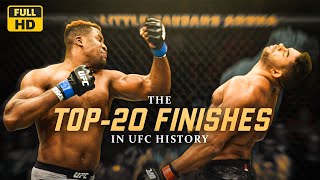 The Top20 Finishes In UFC History Are WILD [upl. by Denyse]