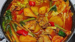 Chicken Pochero  Pocherong Manok  Chicken Recipe [upl. by Ahseei]