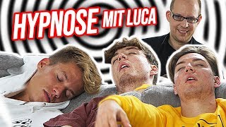 das HYPNOSEEXPERIMENT mit LUCA 😱🧠 [upl. by Eittod]