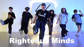 Righteous Minds  Joey Bada  EHAN choreography 원흥댄스학원 삼송댄스학원 티에스댄스스튜디오 힙합클래스 [upl. by Daffi634]