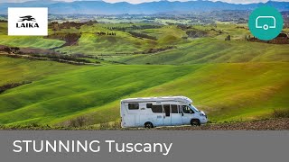 STUNNING Springtime Drive  Tour through Tuscany [upl. by Napra]