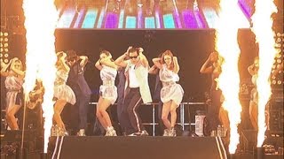 PSY  RIGHT NOW  Seoul Plaza Live Concert [upl. by Hsotnas]