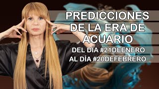 Predicciones de la Era de Acuario 21deFebrero Mhonividente [upl. by Neleh]