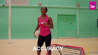 Netball  How To Train Accuracy of passing [upl. by Jeannette]