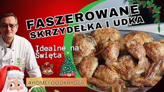 █▬█ ▐ ▀█▀ Faszerowane Skrzydełka i Udka Idealne na Święta i Imprezy Domowe [upl. by Reddy]