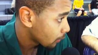 Charlotte 49ers Mens Basketball Braswell postgame at ecu [upl. by Akered]