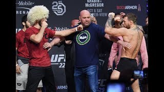 UFC 229 encarada de Khabib e McGregor [upl. by Roleat723]