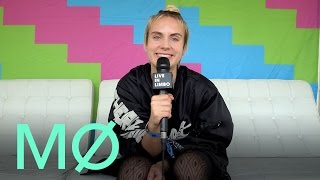 MØ on her quotCold Waterquot collaboration and summer vibes at Wayhome  MO Interview [upl. by Nicki]